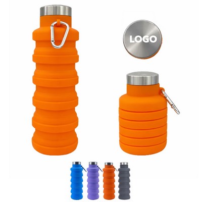 Food Grade Silicone Collapsible Bottle