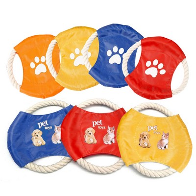 Dog Rope Toy Flying Disc
