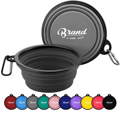 Silicone Foldable Pet Bowl